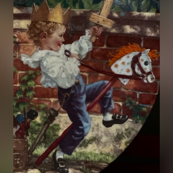 Fancy Mother Goose plate! - Picture 7 of 13